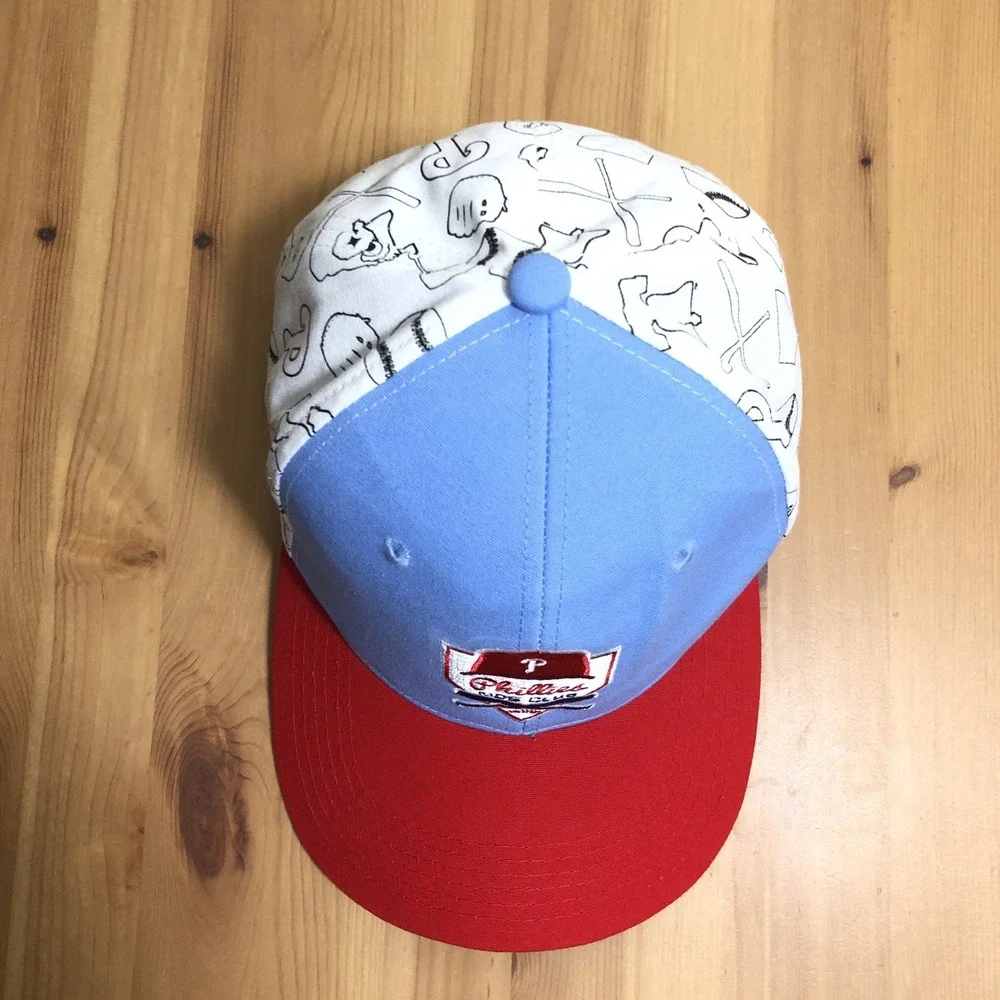 Philadelphia Phillies Kids Club Melon Wear Hat One Size Light Blue Baseball